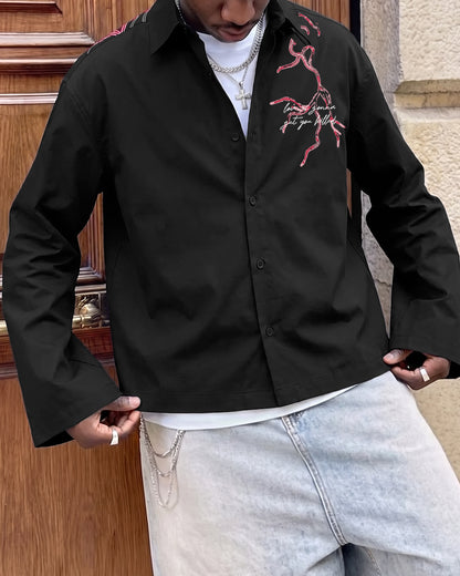 Not Again Linen Full Sleeves Shirt