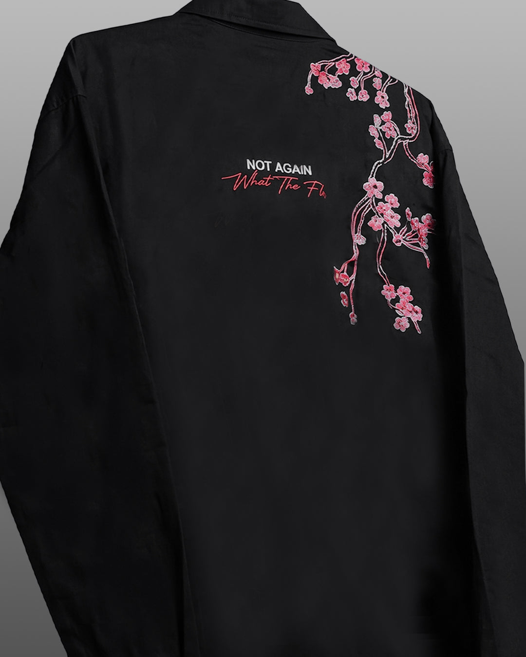 Not Again Linen Full Sleeves Shirt