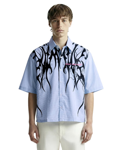 Not Sorry Half Sleeves Checks Shirt