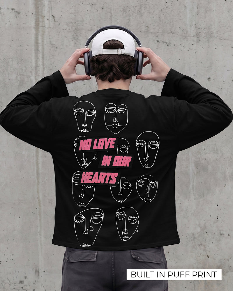 No Heart Club Full Sleeve T-shirt
