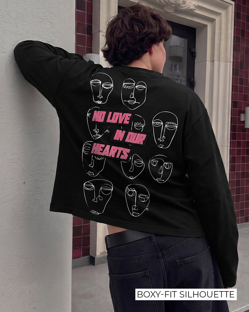 No Heart Club Full Sleeve T-shirt