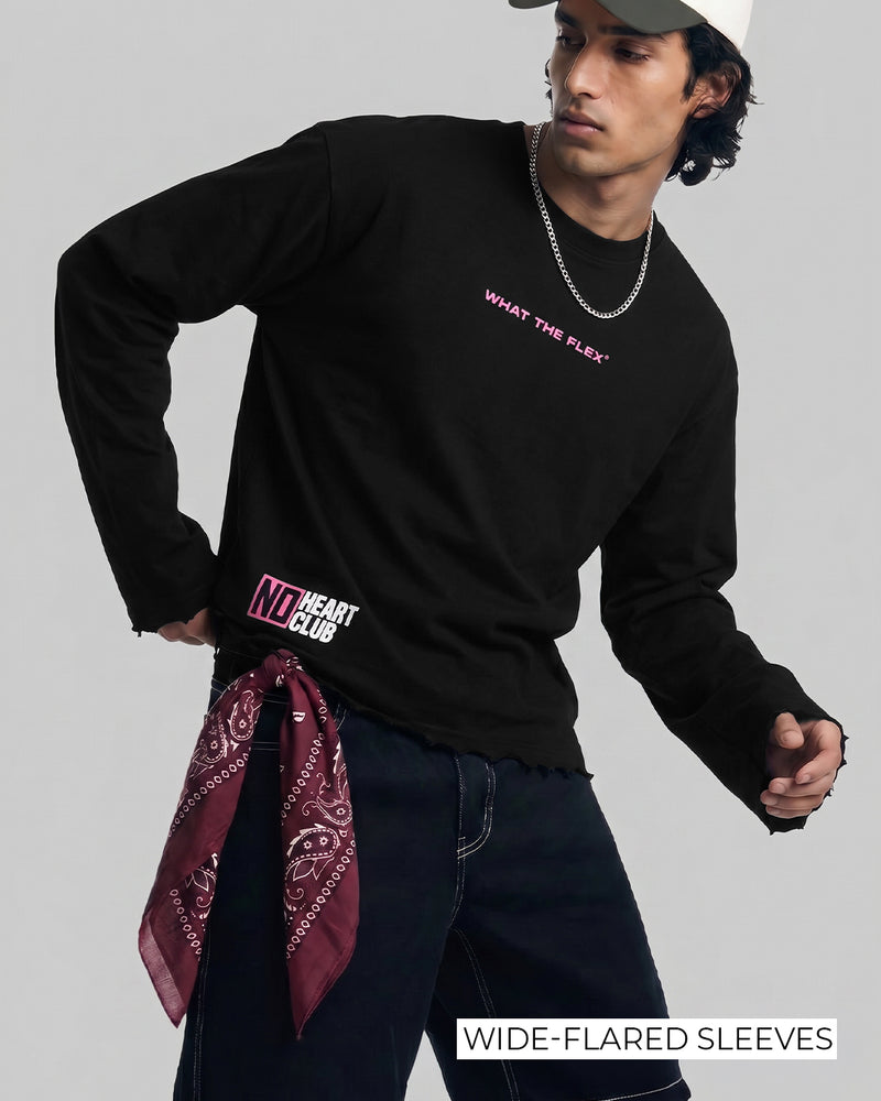No Heart Club Full Sleeve T-shirt