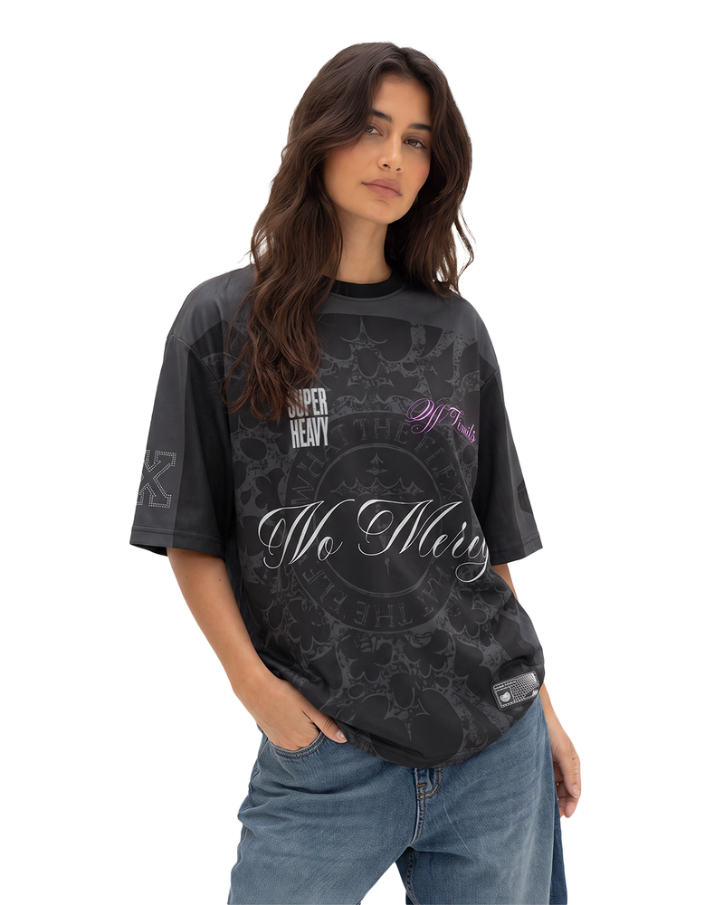 No Mercy Boxy Fit Jersey For Women.