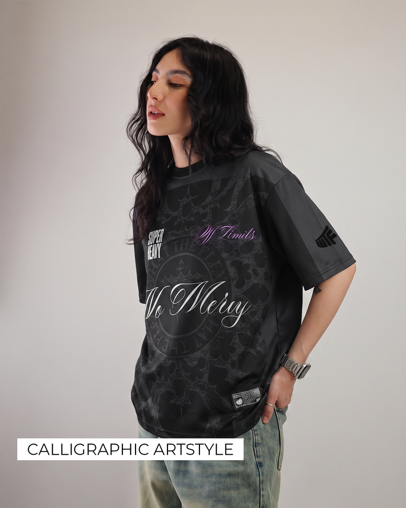 No Mercy Boxy Fit Jersey For Women.