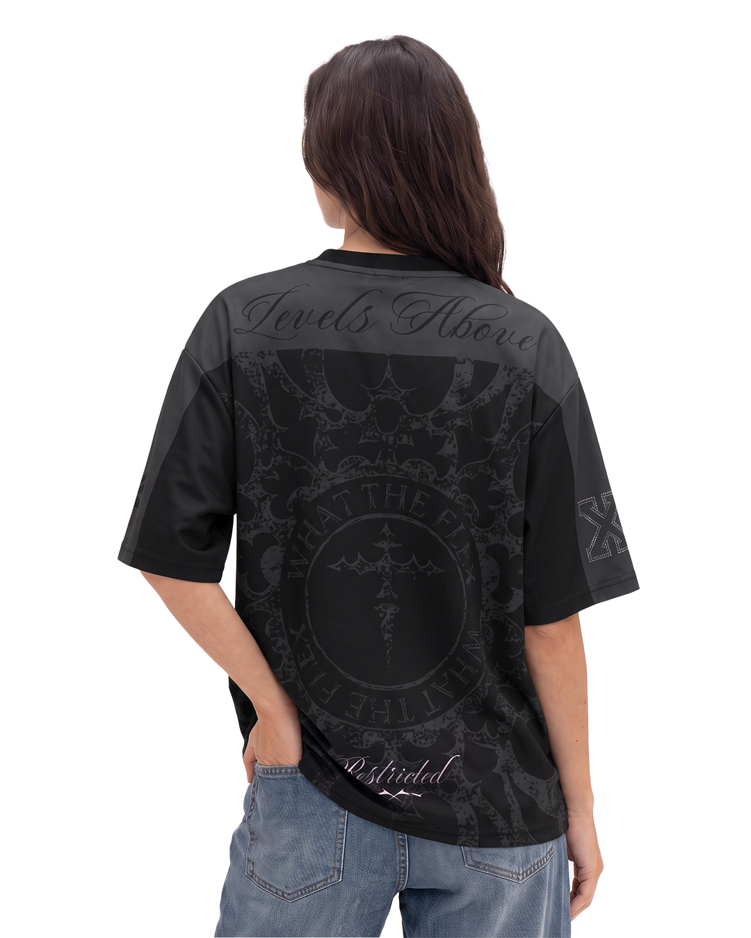 No Mercy Boxy Fit Jersey For Women.
