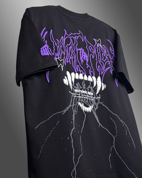 Nothing New Black Heavyweight Oversized T-shirt