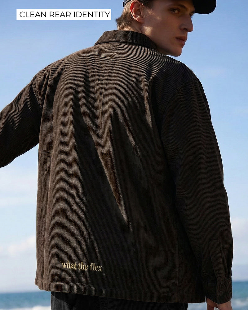 Mocha Corduroy Shirt