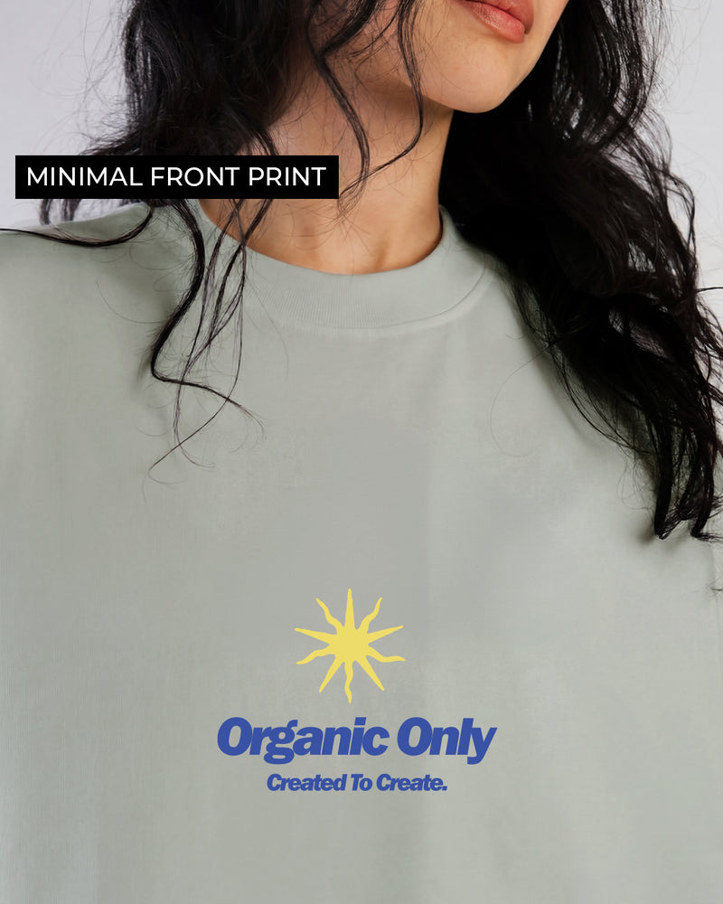 Organic Only Boxy-Fit T-shirt