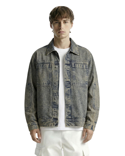 Outlaw Burnt Blue Denim Jacket
