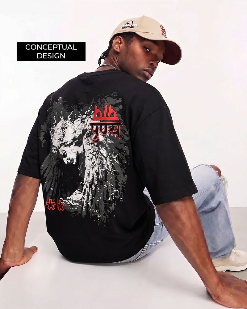 Paap Black Heavyweight T-Shirt