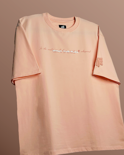 Falling Peach Heavyweight Oversized T-shirt