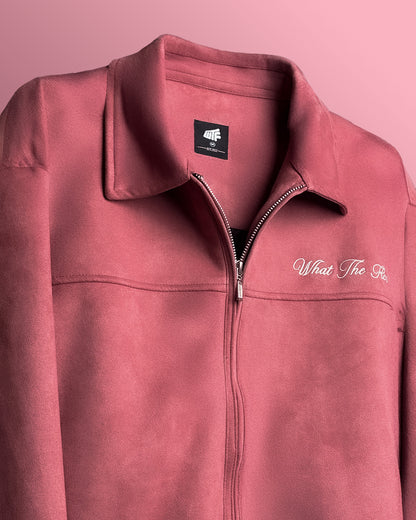 Life's Nice Coral Suede Jacket