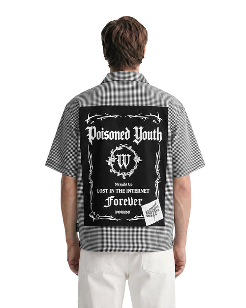 Poisoned Youth Fusion Checks Half Shirt