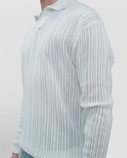 Pure White Full Polo
