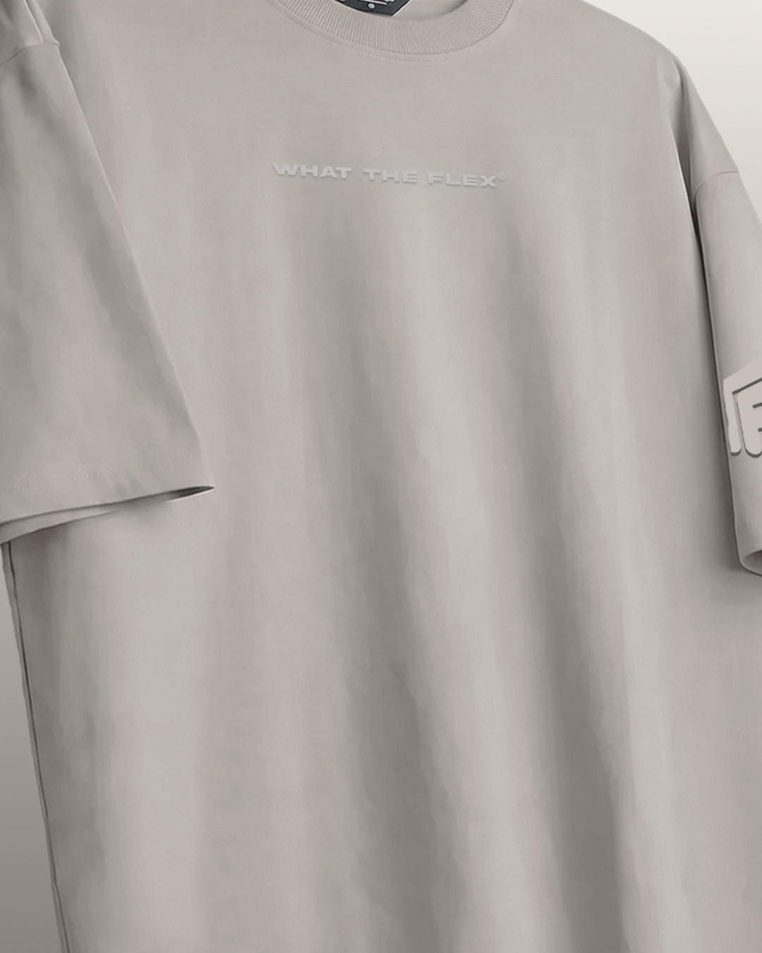 Raw Beige Boxy-Fit T-Shirt