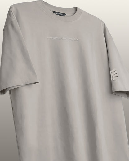 Raw Beige Boxy-Fit T-Shirt