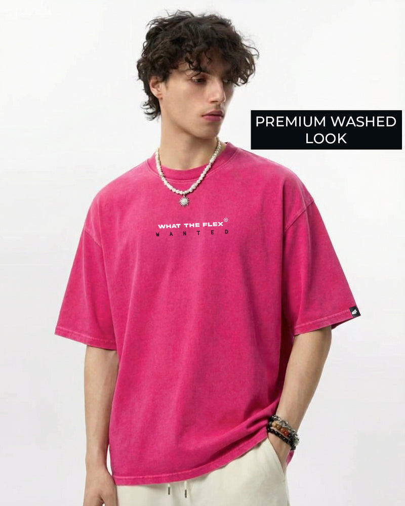 Reborn Pink Acid Wash T-Shirt