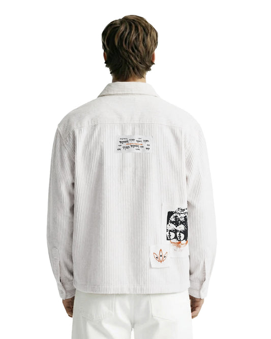 Flow State White Ribbed Shirt