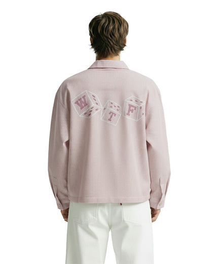 Rolling Pink Striped Shirt