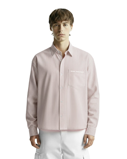 Rolling Pink Striped Shirt