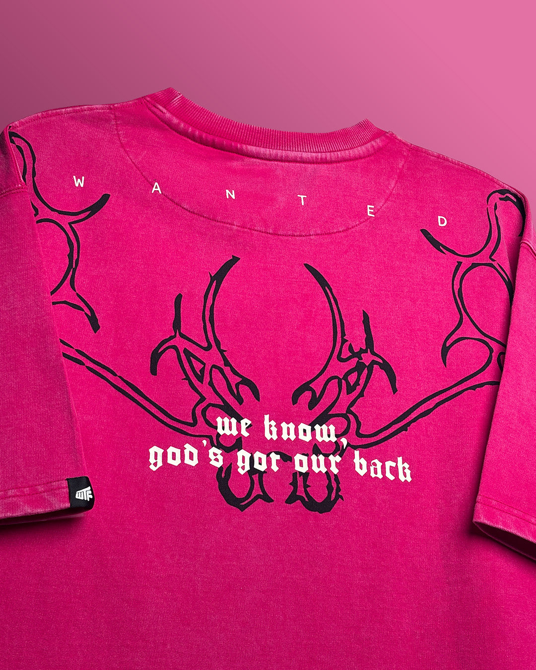 Reborn Pink Acid Wash T-Shirt