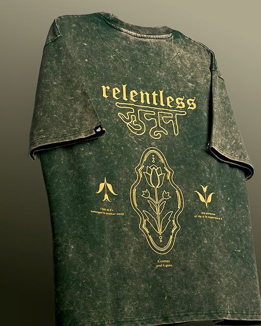 Relentless Acid Wash T-Shirt