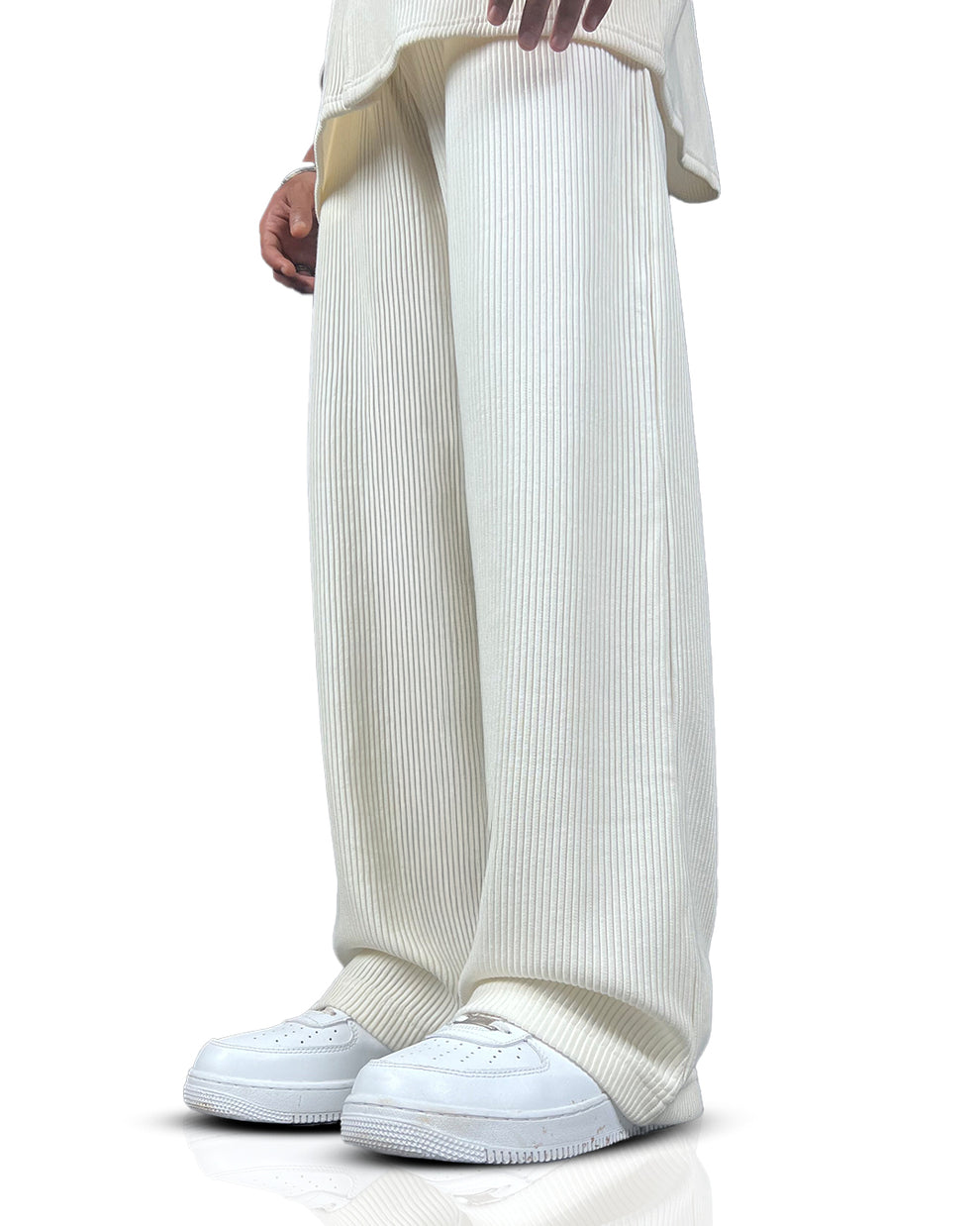 Cream Ribbed Pants – WHAT THE FLEX