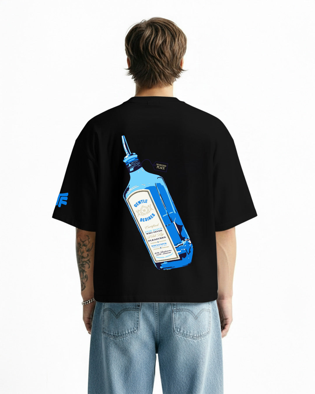 Boxy T-shirt with side slit main image 0