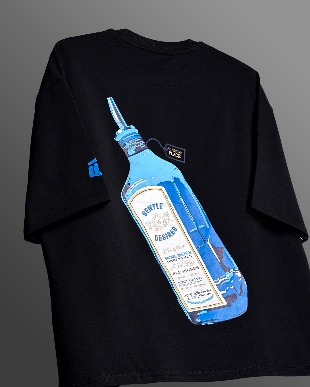 Sapphire Boxy-Fit T-shirt