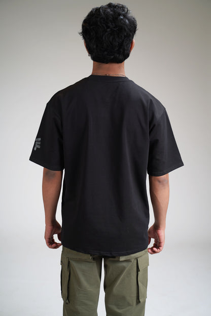 BASIC BLACK Heavyweight T-shirt