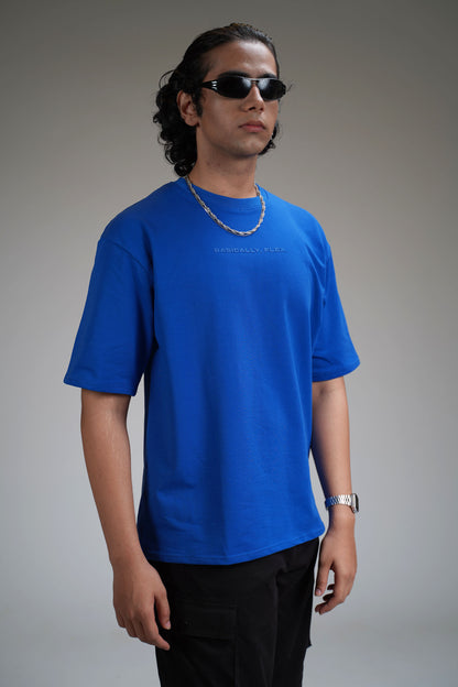 BASIC BLUE Heavyweight T-shirt