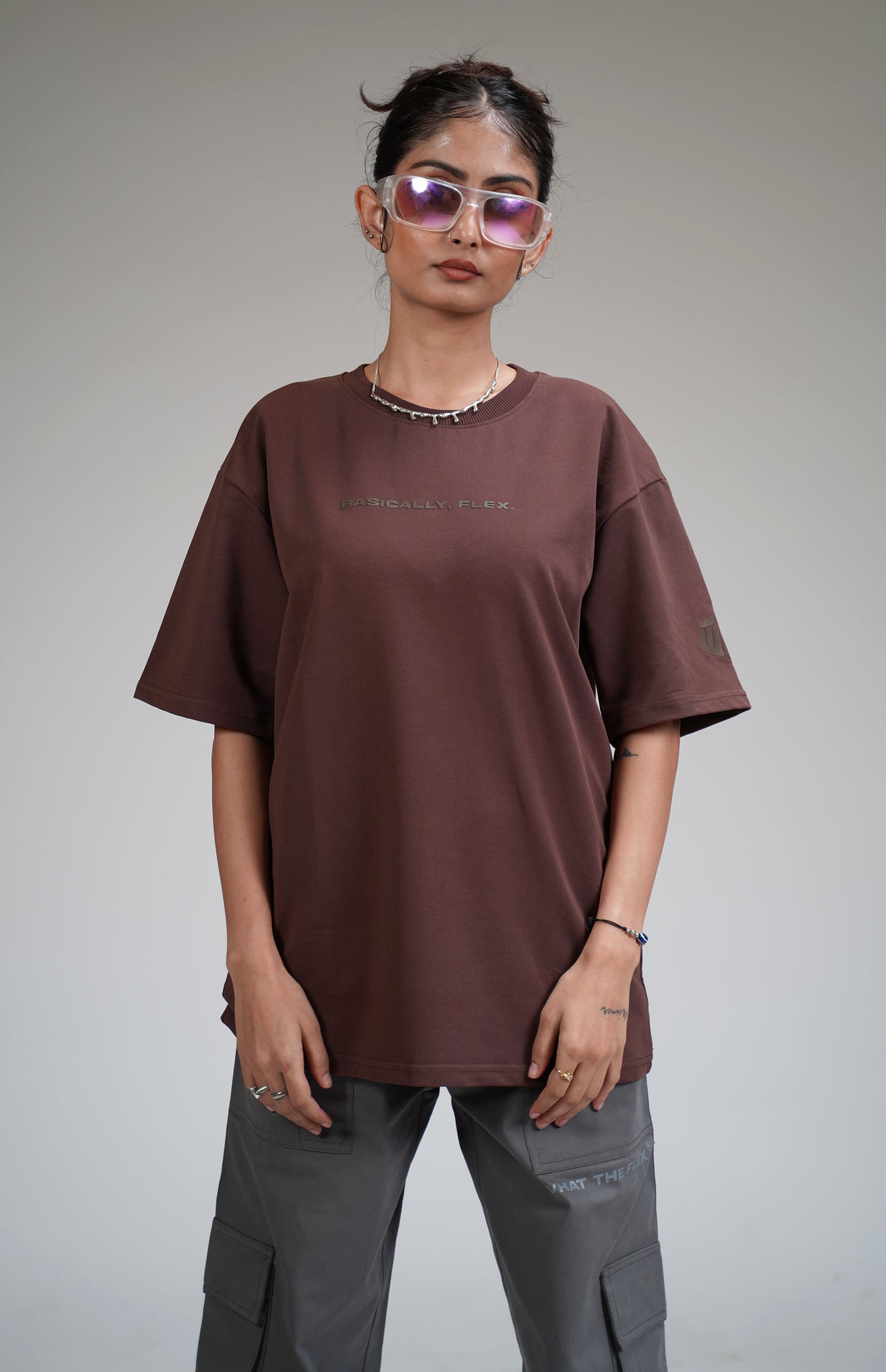 BASIC BROWN Heavyweight T-shirt