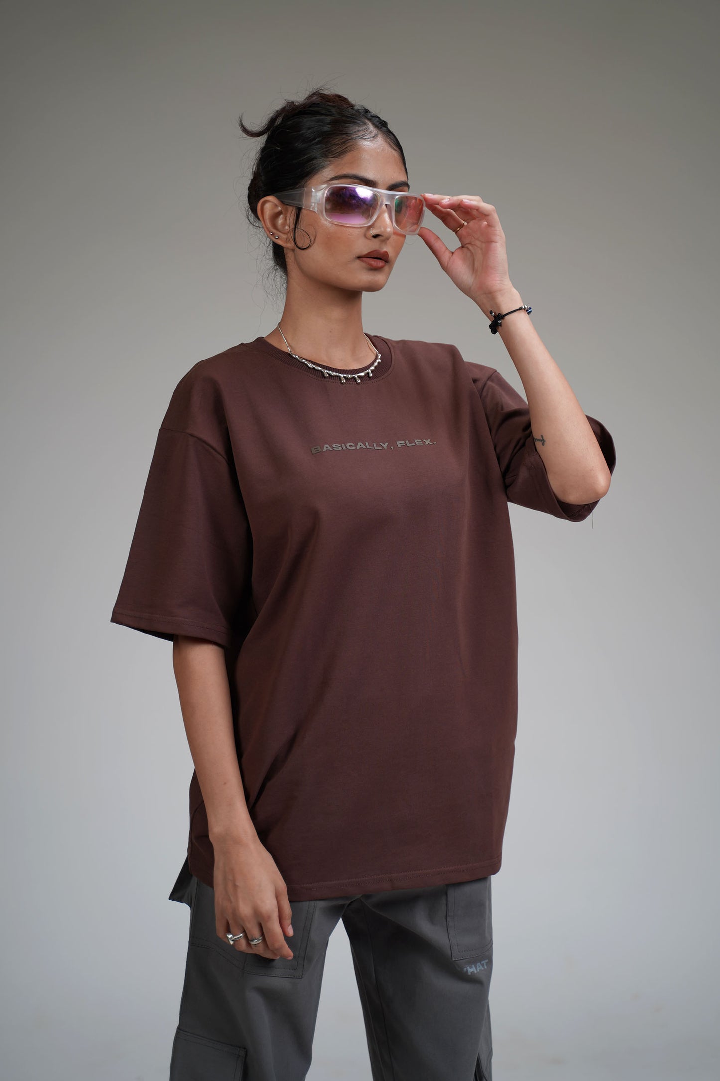 BASIC BROWN Heavyweight T-shirt