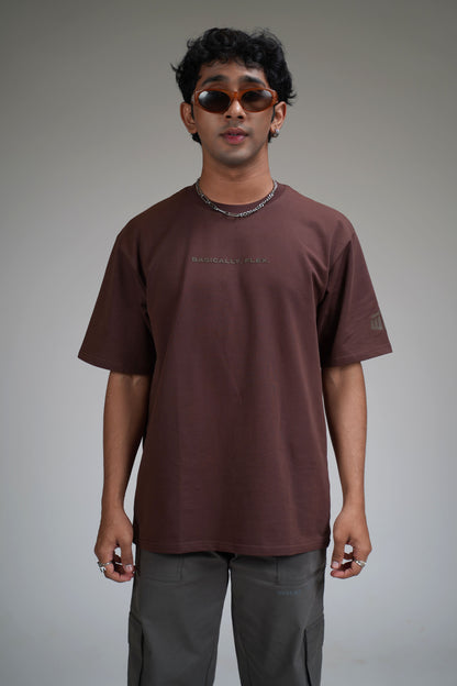 BASIC BROWN Heavyweight T-shirt