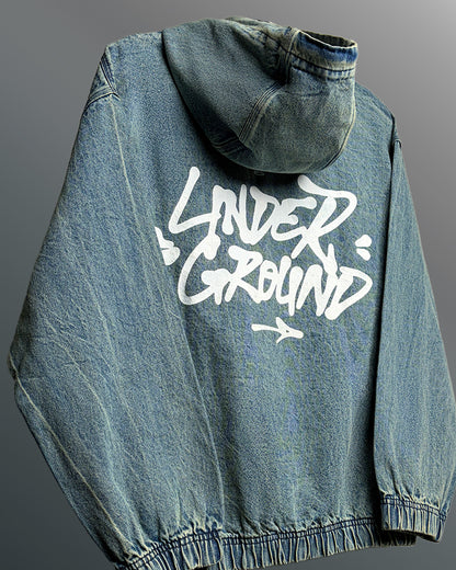 Street Blue Denim Jacket