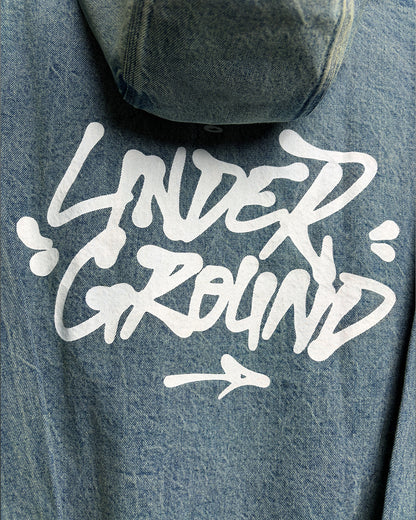 Street Blue Denim Jacket