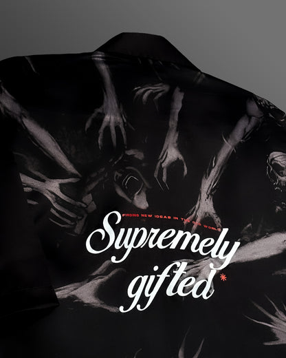 Supremely Gifted Black Fluid Shirt