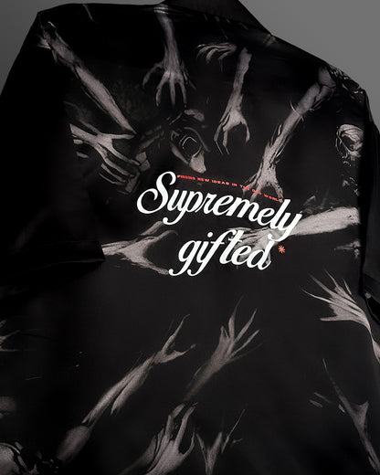 Supremely Gifted Black Fluid Shirt