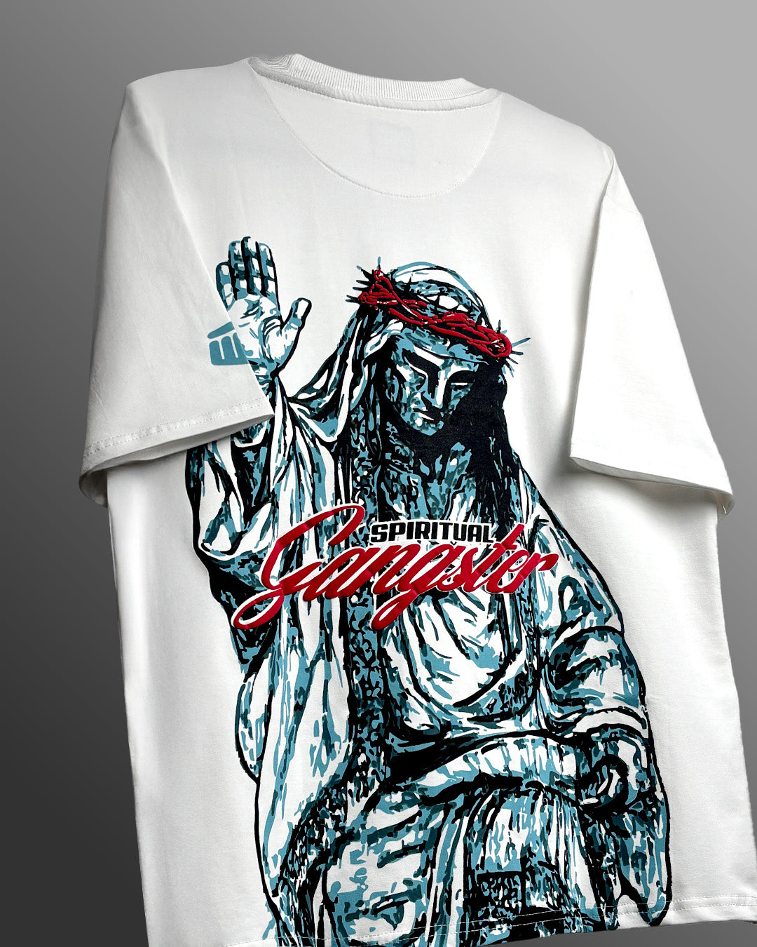 Spiritual Gangster White Heavyweight T-shirt