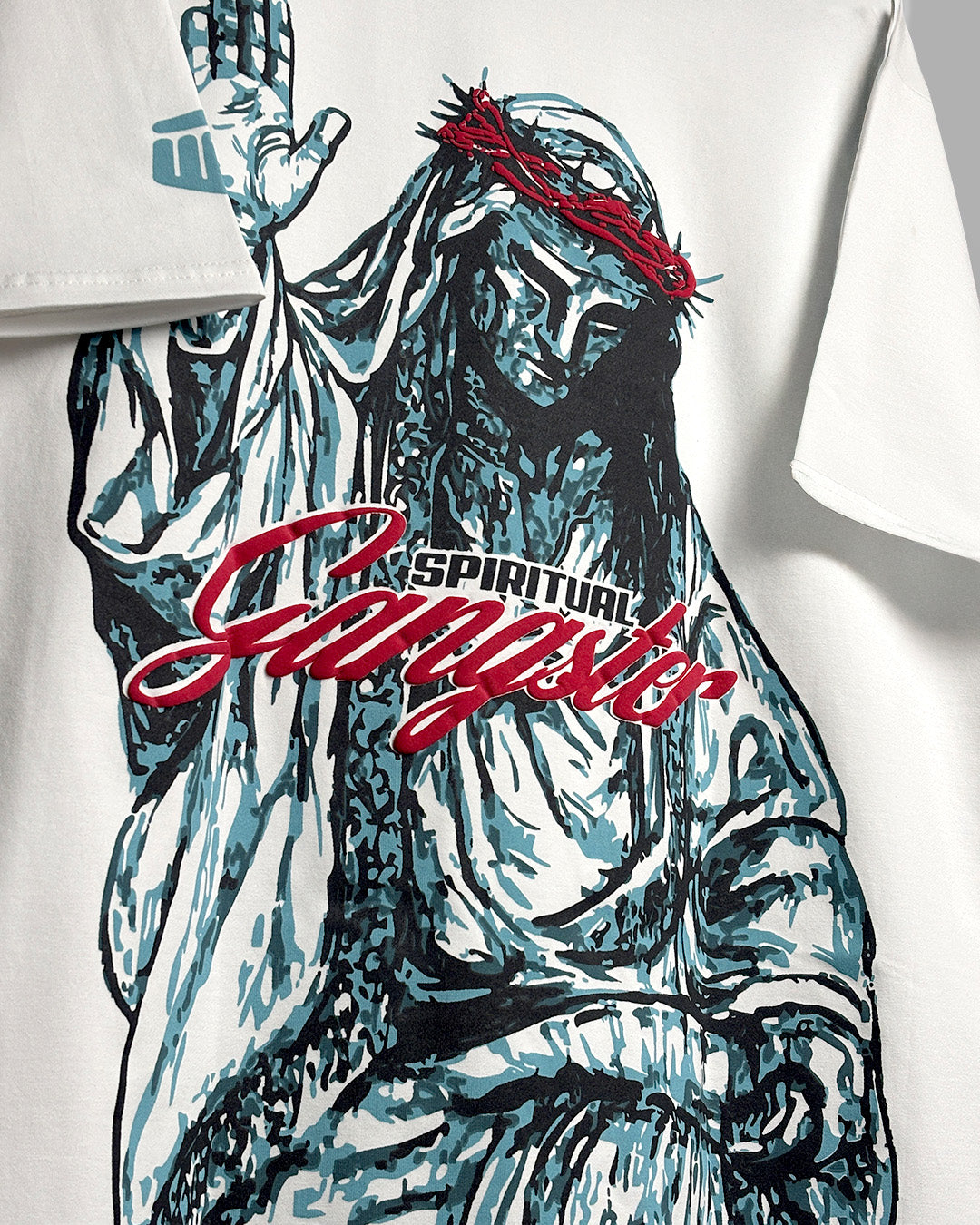 Spiritual Gangster White Heavyweight T-shirt