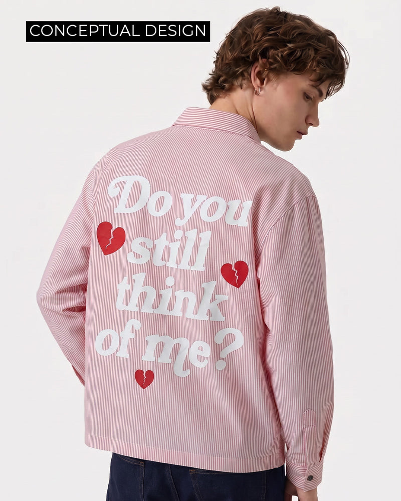 Think Of Me Full Sleeves Striped Shirt