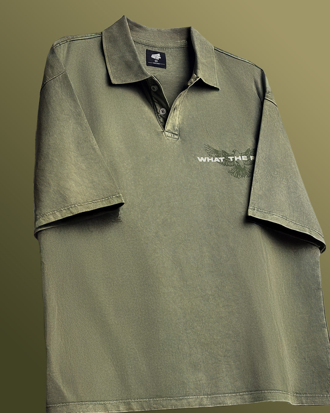 Thank God Washed Polo T-shirt