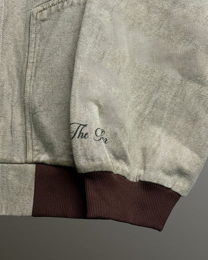 Unbound Denim Zipper Hoodie