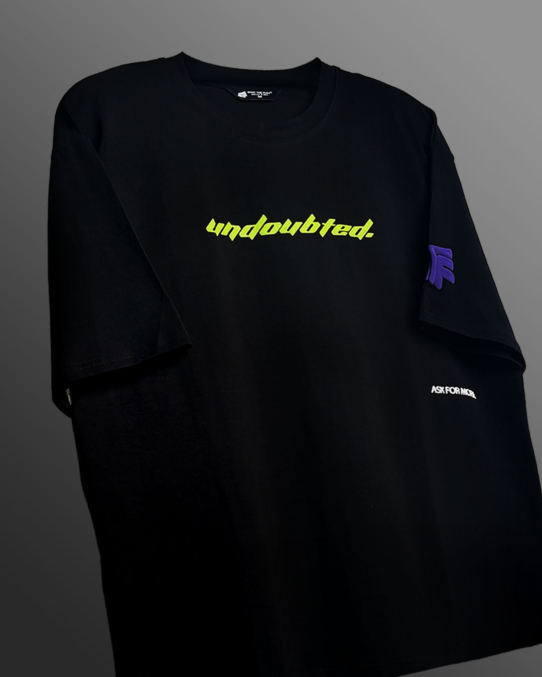 Undoubted Black Lightweight T-shirt