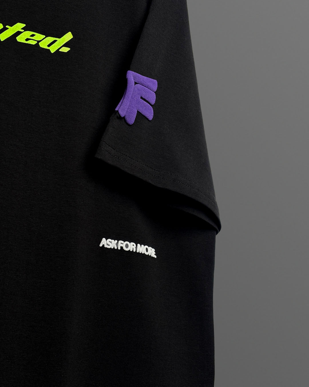 Undoubted Black Lightweight T-shirt