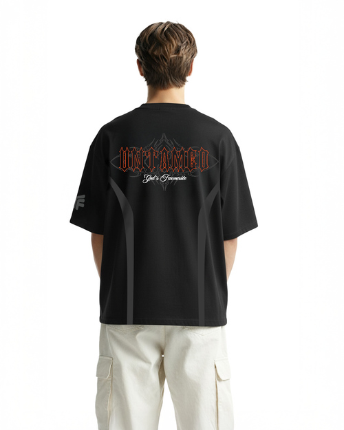 Untamed Black Heavyweight T-Shirt