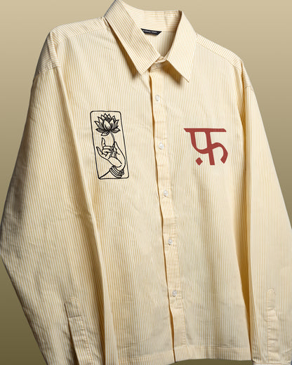 Virasat Full Sleeves Striped Shirt