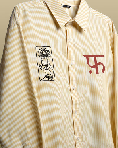 Virasat Full Sleeves Striped Shirt