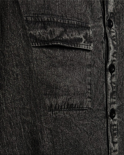 Vintage Black Denim Shirt