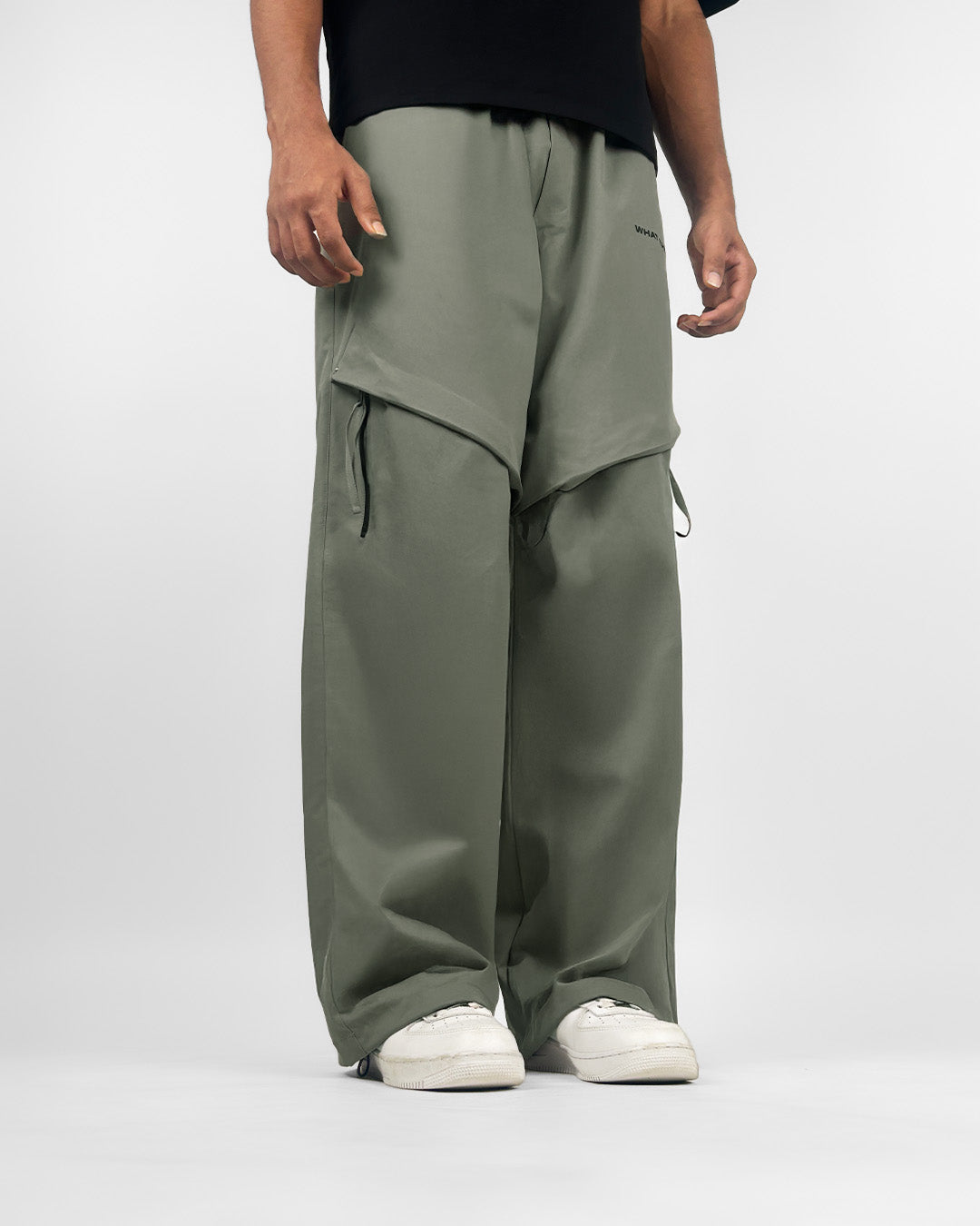 Zip Run Fawn Parachute Pants